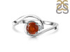 Kyanite (Orange) & White Topaz Ring KYN-RDR-2622-O.