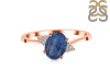 Kyanite & White Topaz Ring KYN-RDR-351.