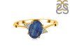 Kyanite & White Topaz Ring KYN-RDR-351.