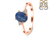 Kyanite & White Topaz Ring KYN-RDR-351.