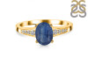 Kyanite & White Topaz Ring KYN-RDR-362.