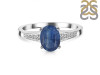 Kyanite & White Topaz Ring KYN-RDR-362.