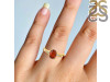 Kyanite (Orange) & White Topaz Ring KYN-RDR-362-O.