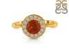 Kyanite (Orange) Ring KYN-RDR-364-O.