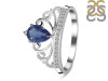Kyanite & White Topaz Ring KYN-RDR-365.