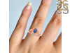 Kyanite & White Topaz Ring KYN-RDR-365.