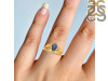 Kyanite & White Topaz Ring KYN-RDR-365.