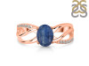 Kyanite & White Topaz Ring KYN-RDR-395.