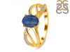 Kyanite & White Topaz Ring KYN-RDR-395.