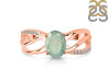 Kyanite (Green) & White Topaz Ring KYN-RDR-395-G.