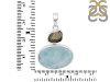 Larimar/Moldavite Pendant-2SP LAR-1-1148