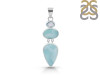 Larimar Pendant-2SP LAR-1-325