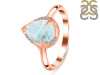 Close Out Larimar & White Topaz Ring LAR-CO-RDR-3236.