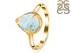 Close Out Larimar & White Topaz Ring LAR-CO-RDR-3236.