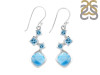 Larimar & Blue Topaz Earring LAR-RDE-102.
