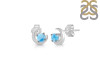 Larimar Stud Earring  LAR-RDE-1273.