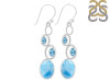 Larimar & Blue Topaz Earring LAR-RDE-253.