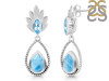 Larimar & Blue Topaz Earring LAR-RDE-57.