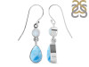 Larimar & Moonstone Earring LAR-RDE-801.