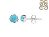 Larimar Stud Earring LAR-RDE-809.