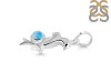 Larimar Dolphin Pendant LAR-RDP-146.