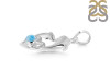 Larimar Dolphin Pendant LAR-RDP-151.
