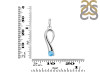 Larimar Pendant LAR-RDP-229.