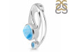 Larimar & Blue Topaz Pendant LAR-RDP-253.