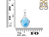 Larimar Pendant LAR-RDP-682.