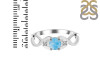 Larimar & White Topaz Ring LAR-RDR-1444.