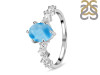 Larimar & White Topaz Ring LAR-RDR-2241.
