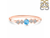 Larimar & White Topaz Ring LAR-RDR-3190.
