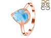 Larimar & White Topaz Ring LAR-RDR-3236.