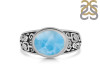 Larimar & White Topaz Ring LAR-RDR-329.