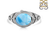 Larimar & White Topaz Ring LAR-RDR-339.