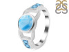 Larimar & Blue Topaz Ring LAR-RDR-43.