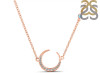 Larimar & White Topaz Necklace LAR-RN-30.