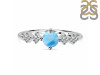 Larimar & White Topaz Ring LAR-RR-278.
