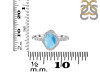 Larimar & White Topaz Ring LAR-RR-359.