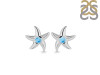 Larimar Star Fish Stud Earring LAR-RUE-1.