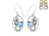 Larimar Sea Horse Earring LAR-RUE-5.