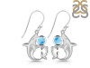 Larimar Shark Earring LAR-RUE-12.