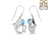 Larimar Shark Earring LAR-RUE-12.