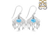Larimar & White Topaz Jelly Fish Earring LAR-RUE-14.