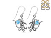 Larimar Octopus Earring LAR-RUE-15.