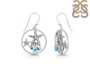 Larimar Star Fish & Shell Earring LAR-RUE-16.