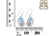 Larimar Snail Earring LAR-RUE-18.