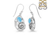 Larimar Snail Earring LAR-RUE-18.
