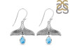 Larimar Whale Tail Earring LAR-RUE-22.