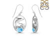 Larimar Dolphin Earring LAR-RUE-24.
